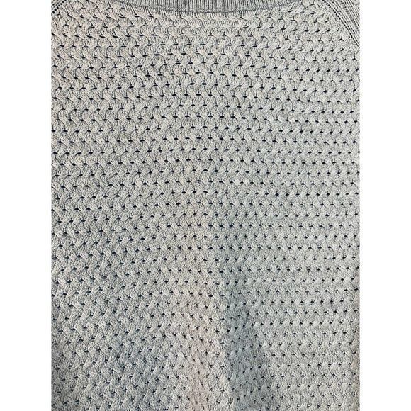 American Eagle Outfitters Women's Raglan Sleeve Pullover Woven Sweater Size L - Picture 2 of 5